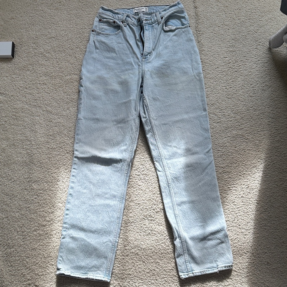 Abercrombie & Fitch High Rise 90s Carpenter Jeans